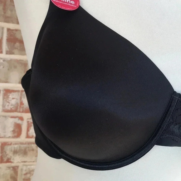 Vanity Fair Radiant Black Underwire Smoothing Bra - Picture 3 of 7